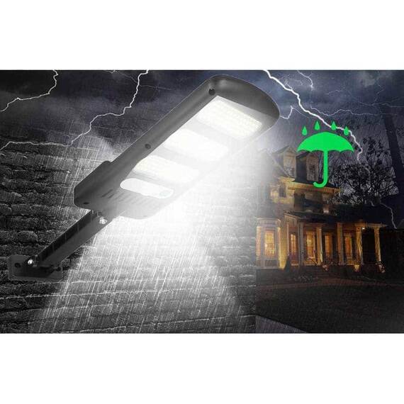 Lampa LED cu panou solar, 213 SMD, 600lm - 8- Roveli