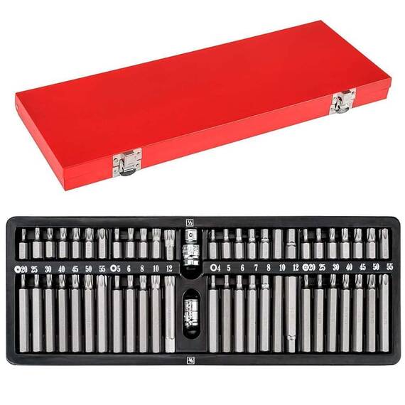 Trusa Biti, Torx, Imbus, Spline (54 piese) - 3- Roveli