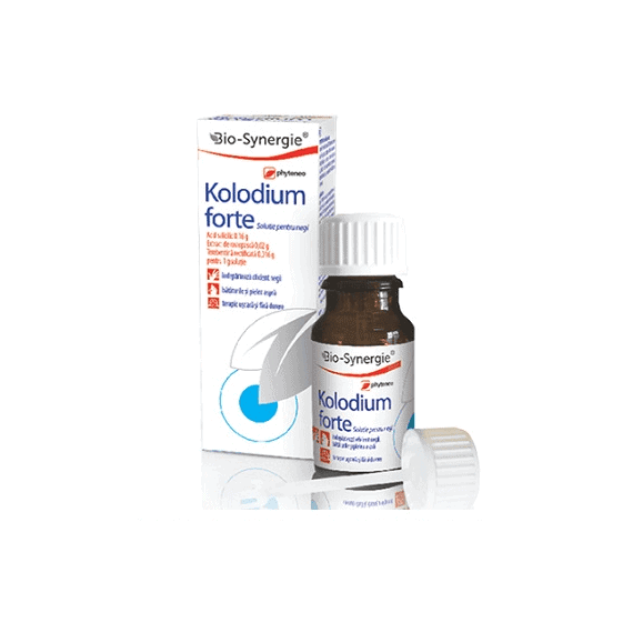 Kolodium Forte Solutie pentru Negi 10 ml Bio-Synergie - - Roveli