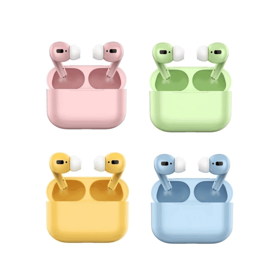 Set 2 Casti Wireless inPod 3 cu Touch Control, toc incarcare, 4 modele - - Roveli