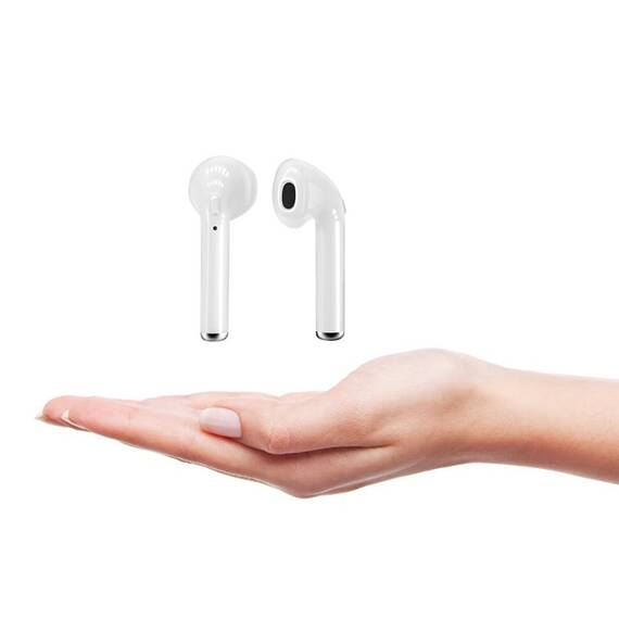 Set 2 Casti Bluetooth TWS i7 Mini, toc incarcare, Touch Control - 3- Roveli