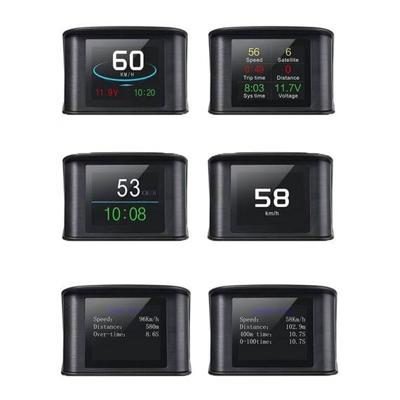 Vitezometru universal cu ecran 2.2 HUD T600 - 7- Roveli