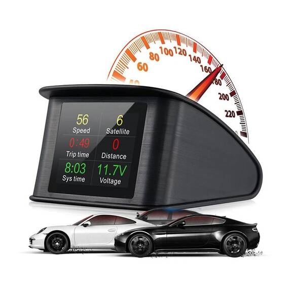Vitezometru universal cu ecran 2.2 HUD T600 - 8- Roveli