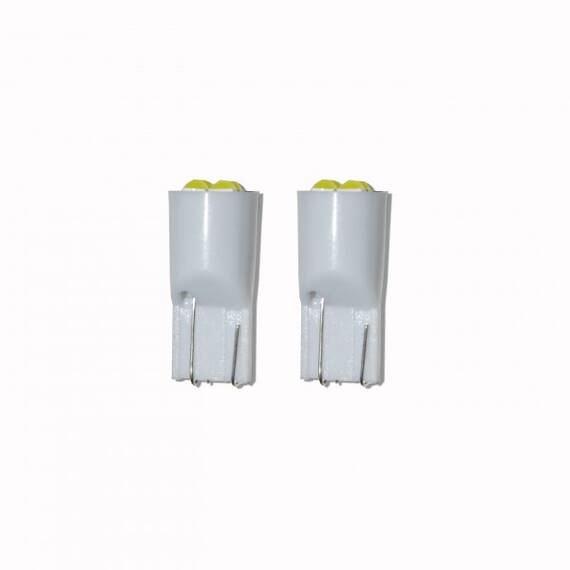 Set 2 Becuri T10 4 LED 3030, 4W, 12V, Canbus - - Roveli