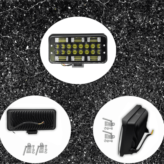 Set 2 proiectoare LED, 198W per proiector - 5- Roveli