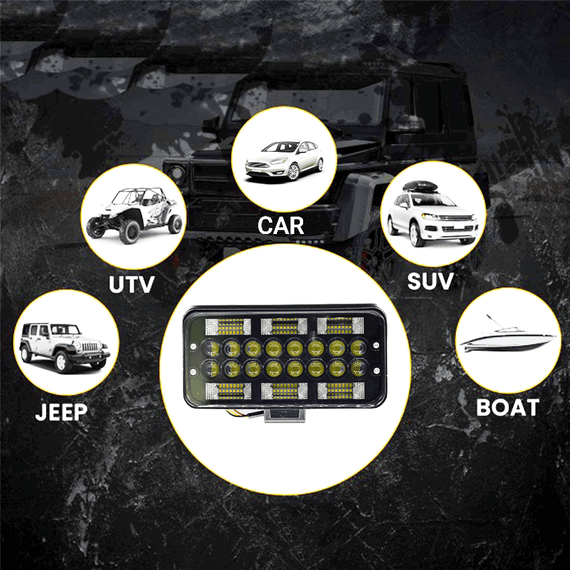 Set 2 proiectoare LED, 198W per proiector - 6- Roveli