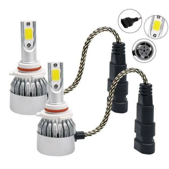 Set 2 becuri auto C6 9005 6000K(alb), 72W - 2- Roveli