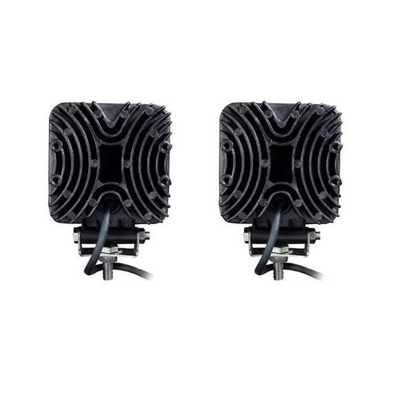 Set 2 proiectoare auto cu lupa si  ANGEL EYES 27W, 4.7cm - 3- Roveli