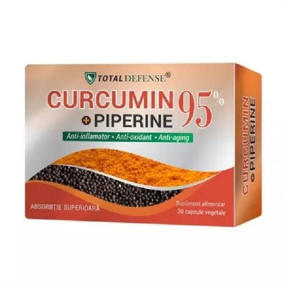 Curcumin + Piperine 95% 30 capsule CosmoPharm - - Roveli