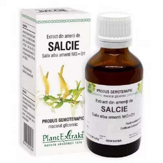 Extract din Amenti de Salcie 50 ml PlantExtrakt - - Roveli
