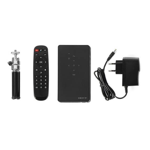 Mini videoproiector portabil Y8, telecomanda, UHD - - Roveli