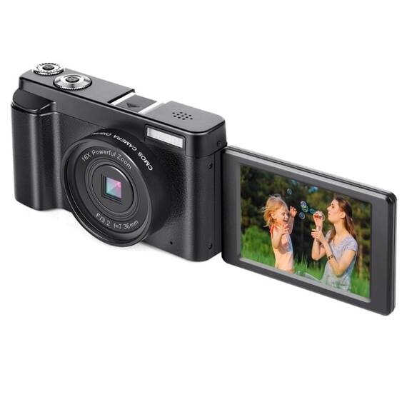 Camera video digitala cu ecran rotativ A1, 16x Zoom - - Roveli