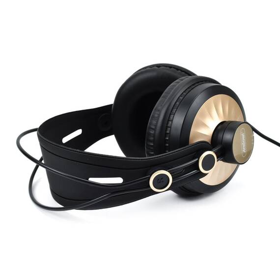 Casti cu fir D68, Stereo, jack 3,5 mm, negre - - Roveli