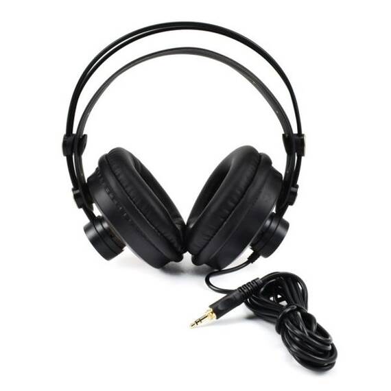 Casti cu fir D68, Stereo, jack 3,5 mm, negre - 2- Roveli