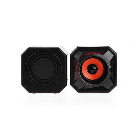 Set 2 boxe audio, Q88, 30W P.M.P.O., cablu USB - 6- Roveli