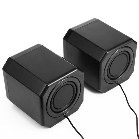 Set 2 boxe audio, Q88, 30W P.M.P.O., cablu USB - 7- Roveli