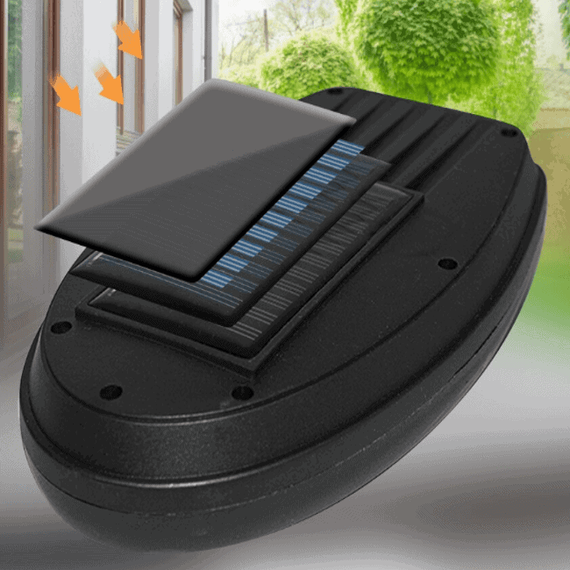 Lampa solara cu telecomanda YX668COB6, senzor, 24W - 4- Roveli