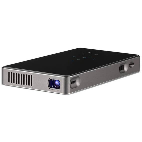 Mini videoproiector portabil Y8, telecomanda, UHD - 2- Roveli