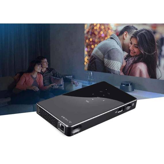 Mini videoproiector portabil Y8, telecomanda, UHD - 7- Roveli