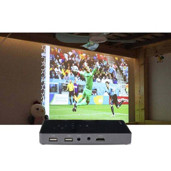 Mini videoproiector portabil Y8, telecomanda, UHD - 10- Roveli