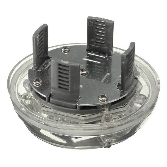 Set 2 capace jante auto LED multicolor, incarcare solara - 5- Roveli