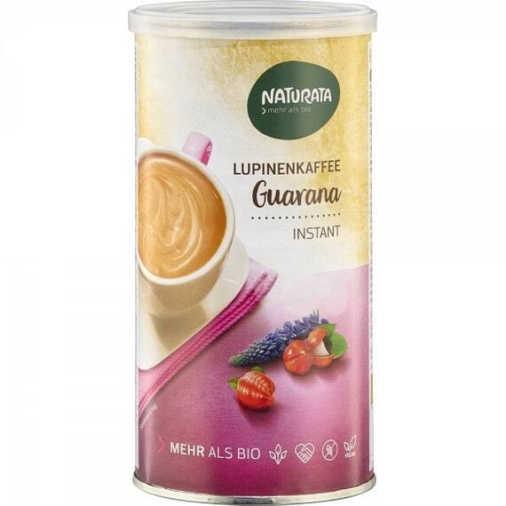 Inlocuitor instant de cafea cu lupin si guarana fara gluten 150g Naturata - - Roveli