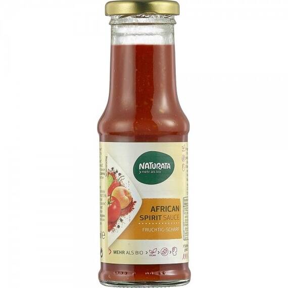 Sos iute in stil african 210ml Naturata - - Roveli