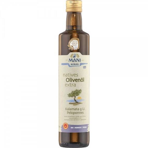 Ulei extravirgin din masline Kalamata 500ml Mani - - Roveli