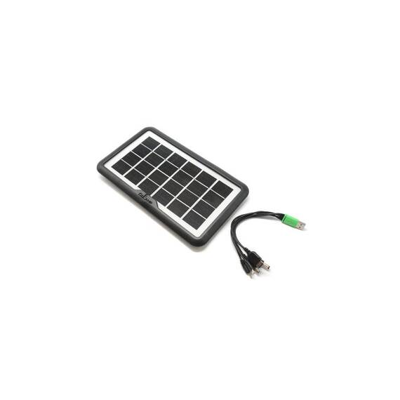 Panou solar de incarcare slot USB si 5 capete de incarcare - 3- Roveli