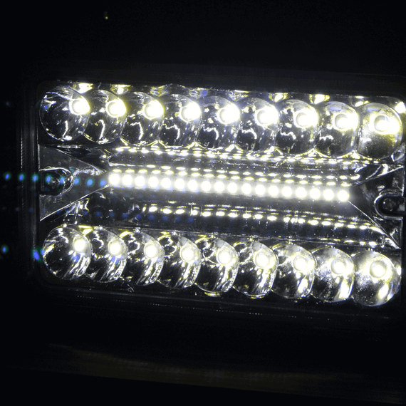 Set 2 proiectoare LED, 126W per proiector, 36LED - 7- Roveli