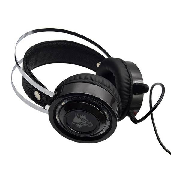 Casti Gaming Pro Bass, microfon, LED, diverse modele - 6- Roveli