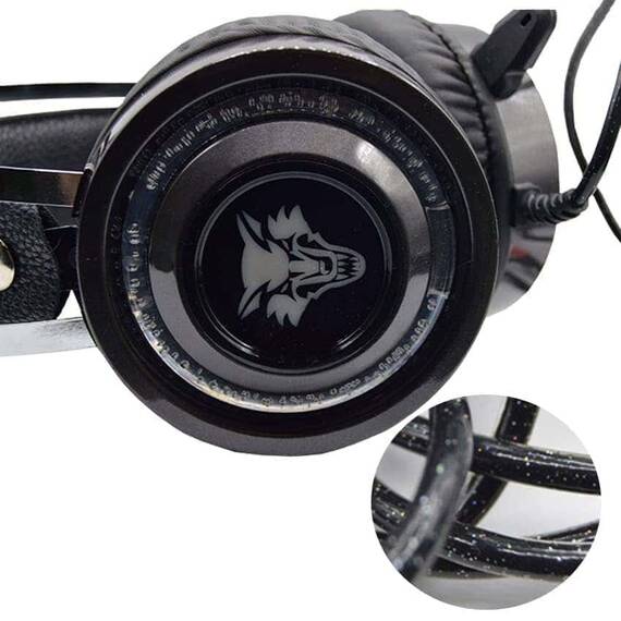 Casti Gaming Pro Bass, microfon, LED, diverse modele - 7- Roveli