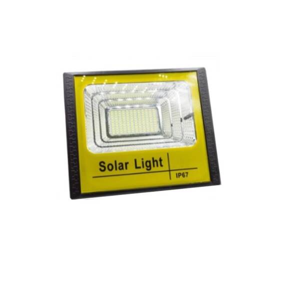 Proiector LED cu panou solar, 200W, telecomanda inclusa - 3- Roveli
