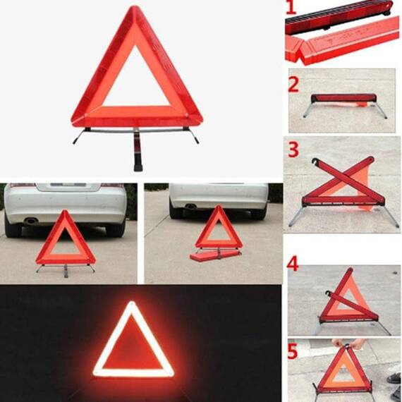 Triunghi auto reflectorizant - 3- Roveli