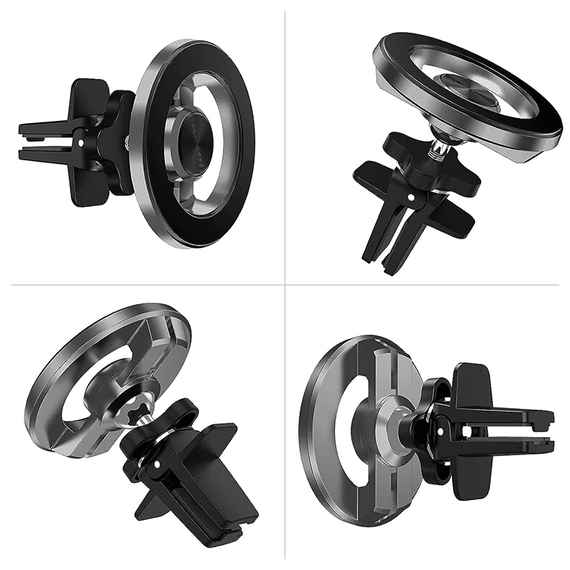 Suport auto magnetic CX01, grila ventilatie - 2- Roveli