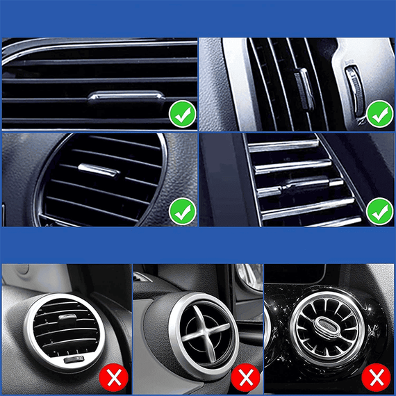 Suport auto magnetic CX01, grila ventilatie - 4- Roveli