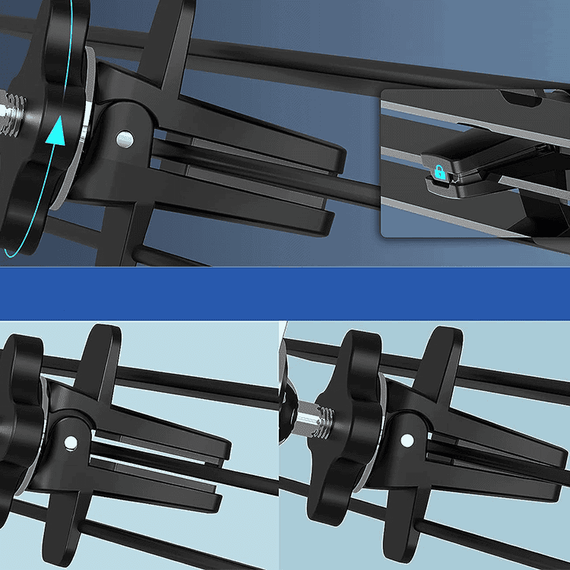 Suport auto magnetic CX01, grila ventilatie - 5- Roveli
