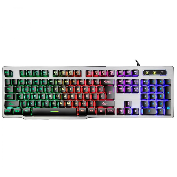 Set tastatura si mouse K809, gaming, USB, LED RGB - 6- Roveli