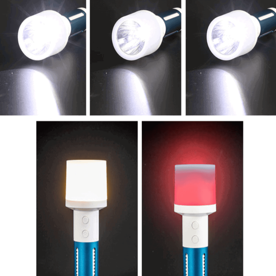 Lanterna LED 3 in 1 CH23036, USB, acumulator inclus - 6- Roveli