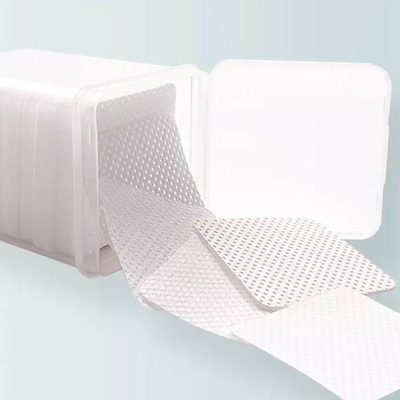 Dischete profesionale textile curatare adeziv si instrumente gene, 200 buc, Culoare (26): alb - - Roveli