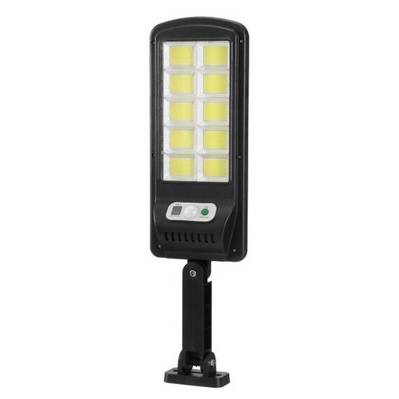 Lampa solara LED cu suport prindere, telecomanda, 100W - 2- Roveli