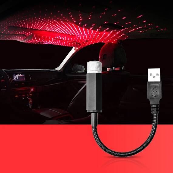 Lampa cu proiectii luminoase pe plafon/tavan, USB, 5V/1, 2 modele - 6- Roveli