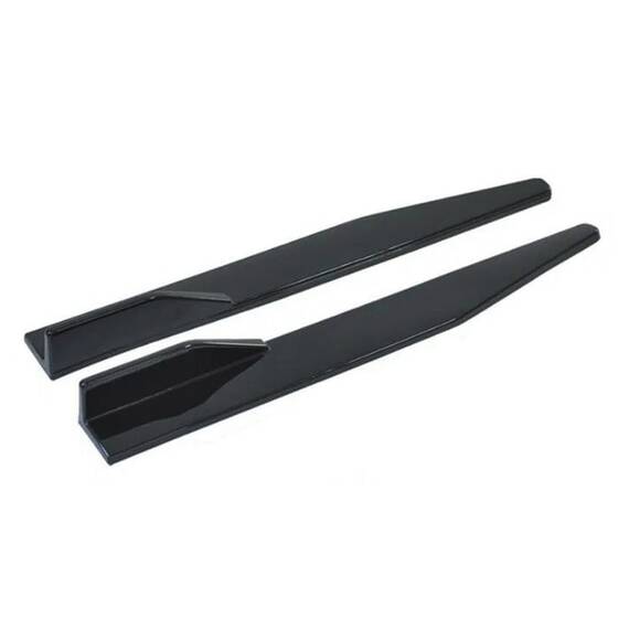 Set 2 x ornamente auto extensii prag lateral, universal, 86cm - - Roveli