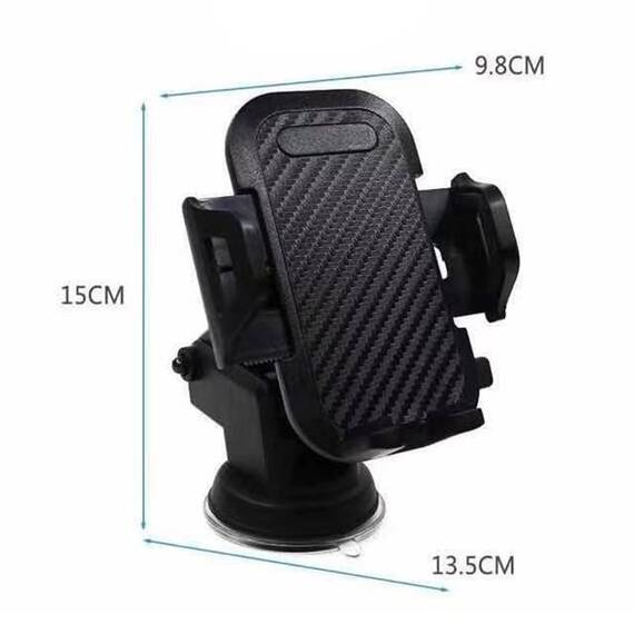 Suport auto telefon SH3100, ajustabil, rotire 360 grade - 4- Roveli