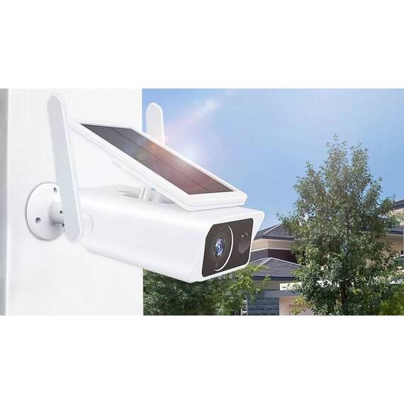 Camera de supraveghere cu panou solar, acumulatori, 2MP - 2- Roveli