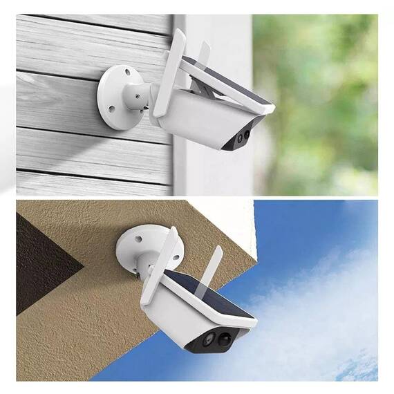 Camera de supraveghere cu panou solar, acumulatori, 2MP - 3- Roveli