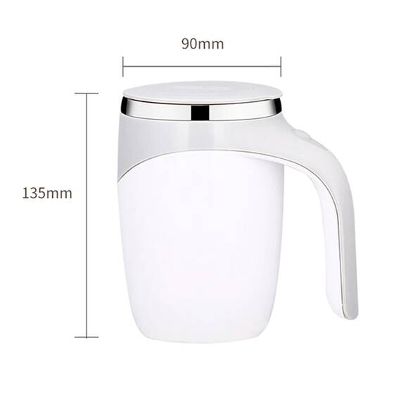 Cana cu capac, amestecare automata, 380ml - 3- Roveli