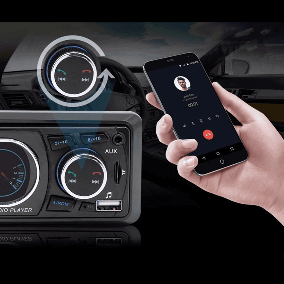 MP3 Player auto SWM8809, 1DIN, BT, Dual USB, TF, AUX, FM - 10- Roveli