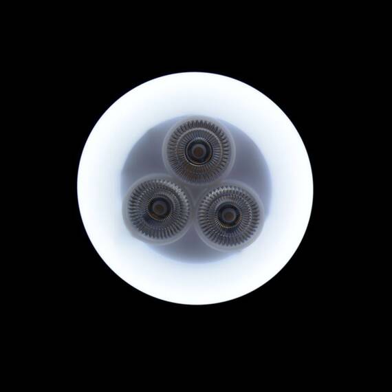 Lampa LED UFO, multicolor, 2in1, 56W - 3- Roveli