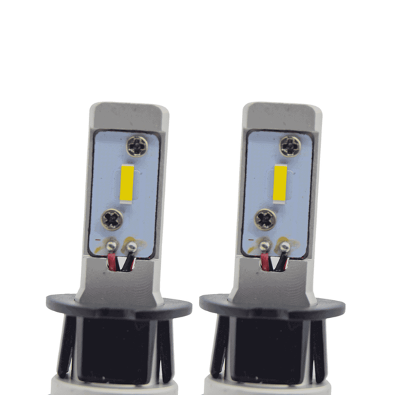 Set 2 Becuri auto X3 LED, H3, 50W, 6500K, 6LED - 3- Roveli